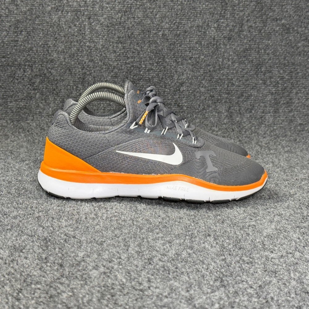 Nike Free Trainer V7 SG Running Shoes Men's 7 Tennessee Grey Orange Athletic